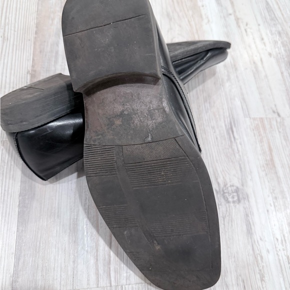 Alfani Black Leather Oxfords